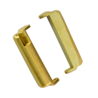 

〖Follure〗1Pair Stainless Steel Strap band Connector adapter Buckle For Fitbit versa BK