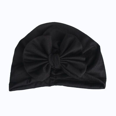 

New Kids Knot Solid 8 Colors Hat For Baby Turban Pom Beanie Cap Yoga Hats Bobble