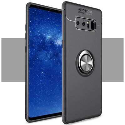 

Phone Ring Case Samsung Galaxy Note 8 Magnetic Case Samsung Note8 SM-N950F SM-N950FDS SM-N950FD Soft Cover