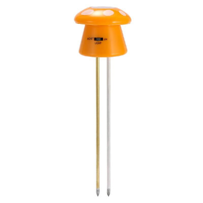 

3-in-1 Mushroom Model Double Probe Multifunctional Professional Soil Moisture PH Environment Sunlight Intensity Meter Garden Plant