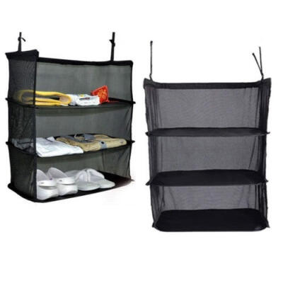 

HOT Storage Bag Portable Travel Shoes Packing Clip Bags Home Hanging Bags