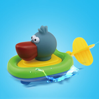 

Tailored Baby Bathing Boat Animal Toys Infant Kids Children Swimming Pool Pull Toy