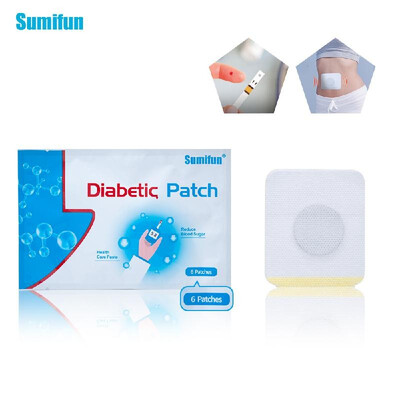 

Sumifun K03201 6PcsBag Diabetic Patch Stabilizes Blood Sugar Balance Glucose Plaster