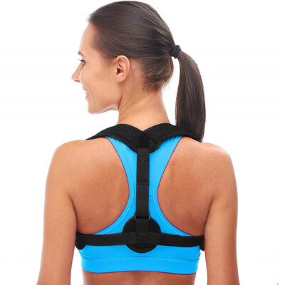 

CR - PC02 Breathable Mesh Cloth Unisex Sitting Posture Humpback Clavicle Correction Belt
