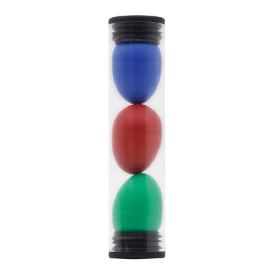 

Environment-Friendly ABS Egg Shaker Canister Include 3pcs Maracas Eggs Musical Eggs Plastic Eggs for Melody Accompaniment Easter P