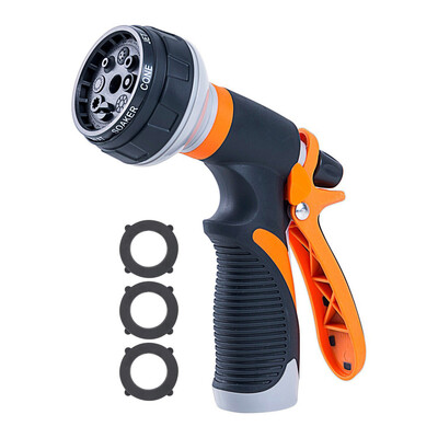 

Siaonvr Garden Hose Nozzle Watering Spray High Pressure Water Sprinkler With 8 Patterns