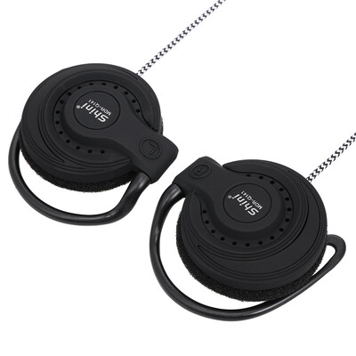 

35mm Wired Gaming Headset On-Ear Sports Headphones Ear-hook Music Earphones for Smartphones Tablet Laptop Desktop PC