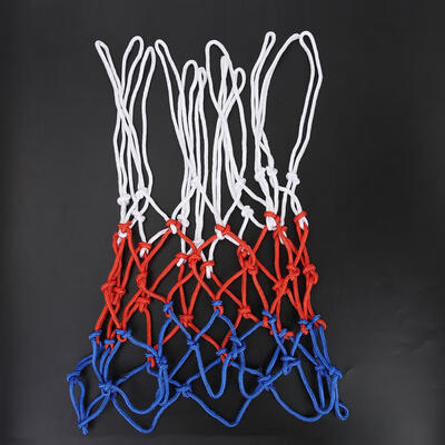 

Greensen Blue&White&Red Professional Polyester 12 Loop Basketball Net Replacement Thickening Net