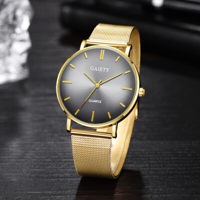 

〖Follure〗Fashion Casual Unobtrusive Simple Single Business Net With Strap Mens Watch