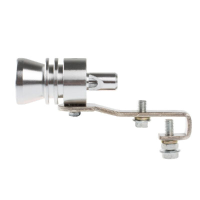 

Turbo Sound Whistle Exhaust Pipe Tailpipe Blow-off Valve Aluminum Silver 115×35cm