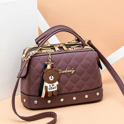 

2018 autumn&winter trend new single shoulder diagonal small bag Korean fashion handbag small square bag small