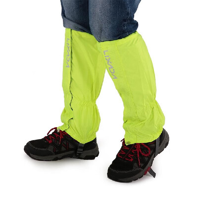 

Lixada One Pair of Gaiters Outdoor Unisex Zippered Closure Wear&Water Resistant Cloth Gaiters Leggings Cover for Biking Snowbo