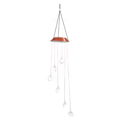 

Solar Powered Color Changing LED Wind Chimes Decoration Lamp