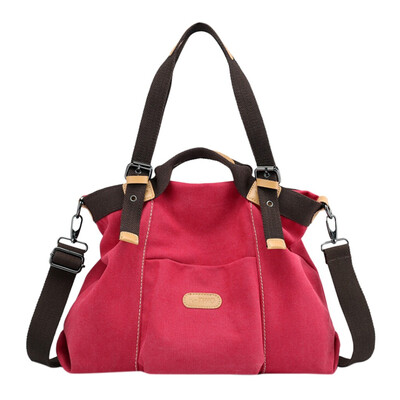 

Tailored Canvas Handbag Casual Purse Tote Bag Top Handle Handbags Crossbody Bags Women