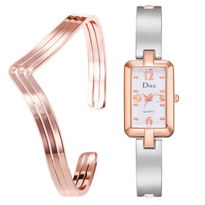 

RM Light Luxury Lady Temperament Watch Bracelet Set Chain Watch Birthday Gift