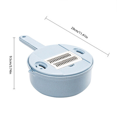 

Vegetable Cutter with Steel Blade Mandoline Slicer Potato Peeler Carrot Cheese Grater vegetable slicer Kitchen Accessories
