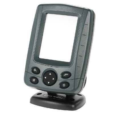 

Portable 35" LCD Fish Finder Outdoor Fishing Sonar Sensor Fishing Finder Alarm Fish Detector Depth Locator