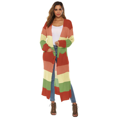 

Toponeto Women Long Sleeve Patchwork Open Cape Casual Coat Blouse Kimono Jacket Cardigan