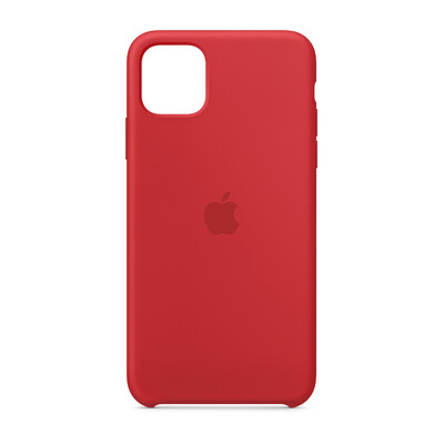 

Silicone Case for Apple iPhone 11 Pro Max-Red
