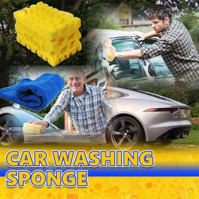 

Gobestart Extra Large Car-Washing Sponge Coral Sponge Washing Cleaning Block Honeycomb