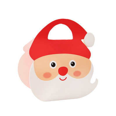 

Toponeto Christmas Paper Gift Bag Candy Carrier Xmas Present Candy Cookies Boxes