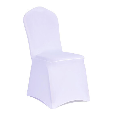 

Chair Cover Stretch Elastic Universal Spandex Polyester Fabric Chair Covers for Wedding Party Banquet Hotel Dining Room Kitchen