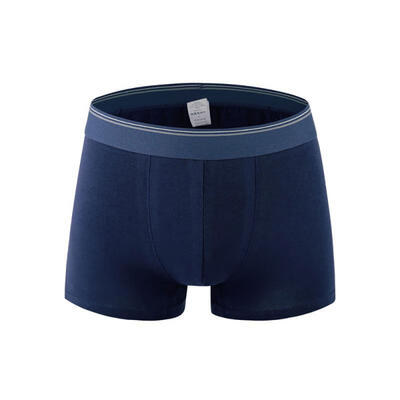 

Mens Stretchy Cotton Boxer Briefs Breathable Tagless Short Underwear 6 Colors Available