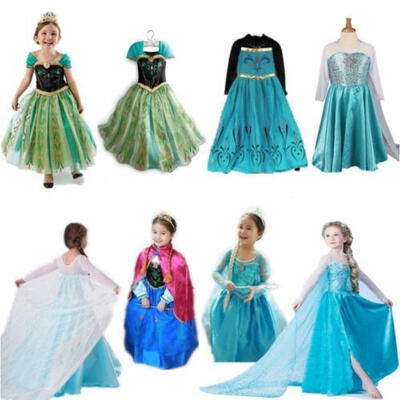 

Girls Princess Dress Baby Kids Flower Wedding Bridesmaid Ball Gown Party Dresses