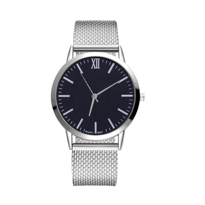 

RM Women Silica Gel Mesh Belt Casual Watch Geneva Simple Mesh Belt Watch