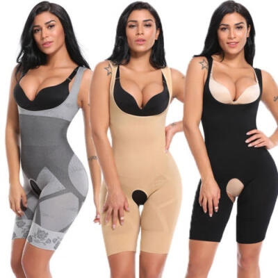 

3 Colors Full Body Shaper Girdle Bodysuit Waist Cincher Underbust Corset Slim Shapewear for Women xcvsdfs