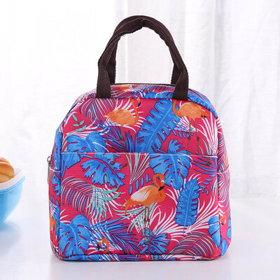

Portable Lunch Printed Insulation Bag Thermal Food Picnic Lunch Box Bags For Women Men Students Kids