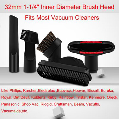 

5 Vacuum Cleaner Attachment Accessories Nozzle Head Brush Tube Connector Set