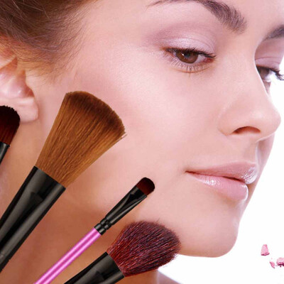 

〖Follure〗7PC Professional Cosmetic Set Makeup Eyebrow Blush Brush Set