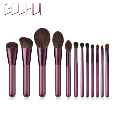 

Toponeto 12Pcs Makeup Set Powder Foundation Eyeshadow Eyeliner Lip Brushes
