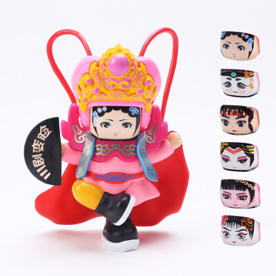 

Face-changing doll face toy toy Sichuan opera face-changing doll Chinese Chinese