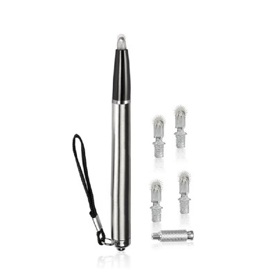 

Permanent LED Manual Eyebrow Tattoo Pen with 5pcs Micro Needles Roller Tattoo Eyebrow Microblading Set