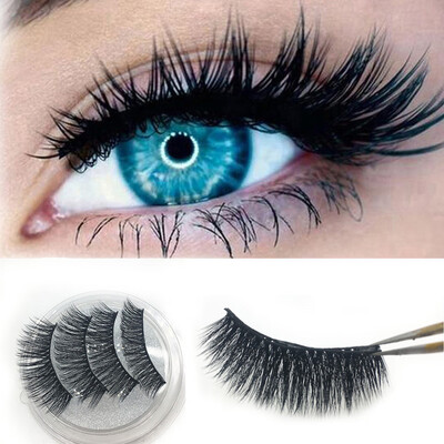 

〖Follure〗1 Pair 3D Magnetic False Eyelashes Lashes Reusable False Magnet