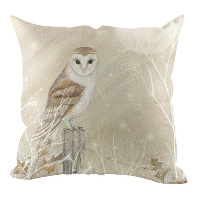 

Tailored Christmas Pillow Cover Pillowcases Decorative Sofa Cushion Cover Home Decoration