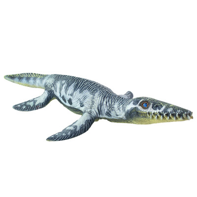 

Rubber Artificial Liopleurodon Dinosaur Model Kids Children Lifelike Biological Toy Ornament Gift