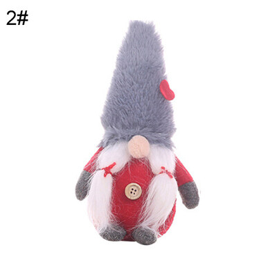 

1Pc Swedish Santa Gnome Plush Doll Handmade Christmas Home Tree Decor Kids Gift