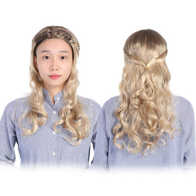 

Greensen Womens Wig Long Wavy Synthetic Hair Heat Resistant Cosplay Curly Wig