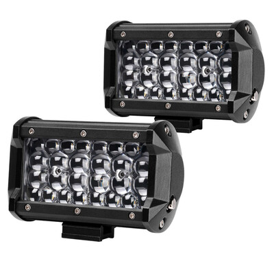 

Quad Row Led Work Light Bars 5inch 288W Bull Bar Reverse Driving Truck ATV 4X4