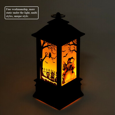 

Halloween Simulation Flame Light Small Oil Lamp Light Party Festival Decor Halloween Light