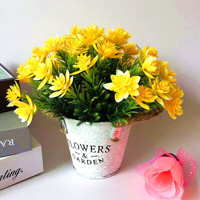 

Home Office Garden Artificial Potted Flower Fake Bonsai Plant Decorations Gifts