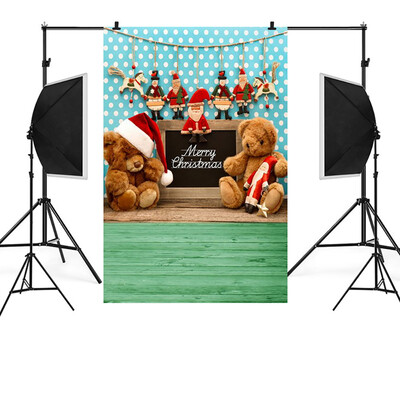 

〖Follure〗Christmas Backdrops Snow Vinyl 3x5FT Background Photography Studio