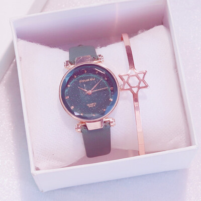

Simple temperament fashion Joker Watch Women ins Wind College Moriyama Arts small dial white student quartz watch