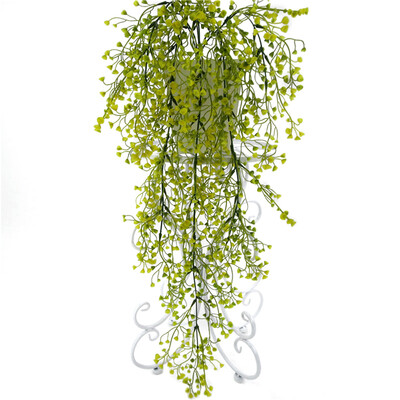 

Artificial Osier Rattans Plastic Bracketplant Plant Fake Greenery Wall Decor