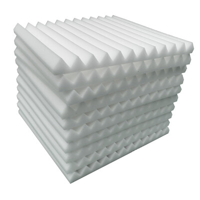

〖Follure〗10Pcs Acoustic Foam Panel Sound Stop Absorption Sponge Studio KTV Soundproof