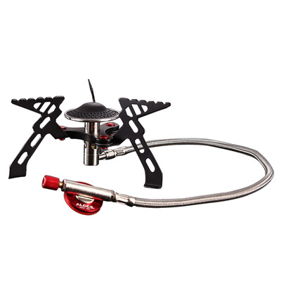 

Love road ALOCS camping gas stove split type Outdoor camping stove portable stove gas stove stove cookware picnic supplies camping equipment hurricane I 3500W