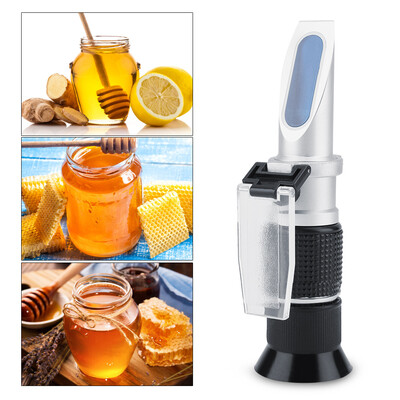 

Greensen 3 In 1 58-90 Accurate Brix Refractometer Honey Sugar Content Baume Degree Tester Meter